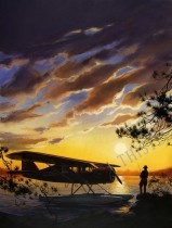SUNSET SOLITUDE By Rich Thistle©