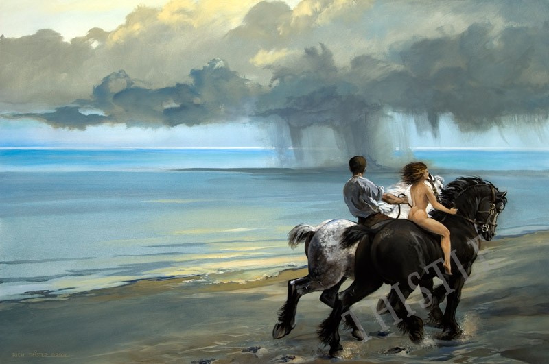 RIDING ROSA'S HORSES By Rich Thistle©