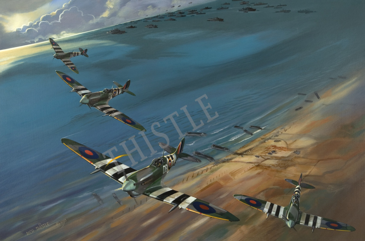 D-DAY SWEEP By Rich Thistle©