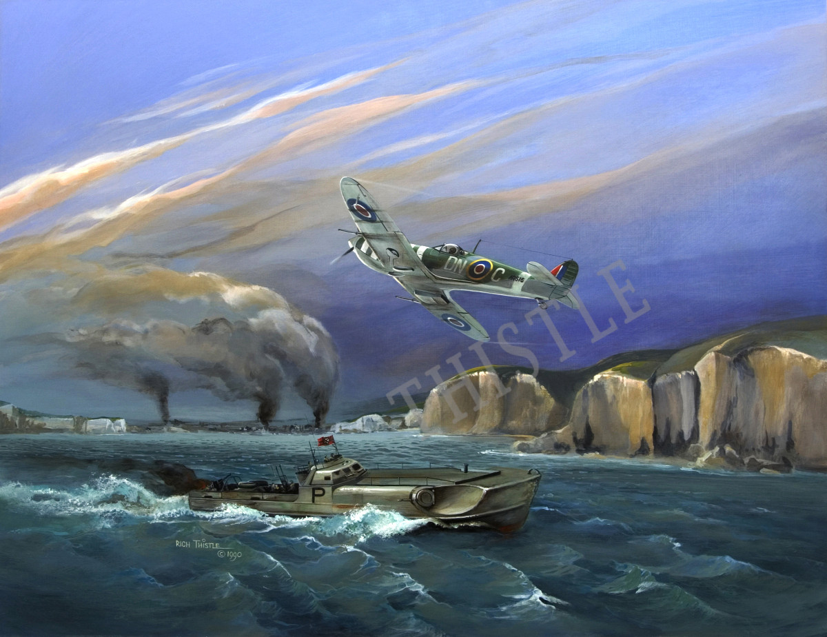 DIEPPE DAWN By Rich Thistle©