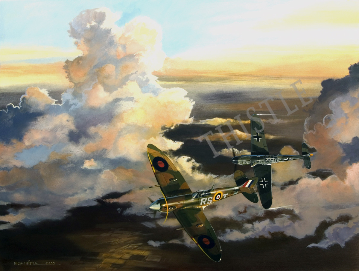 DON'T CLIMB, DON'T DIVE, JUST TURN By Rich Thistle©