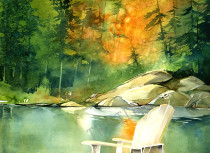 GOLDEN LIGHT OCTOBER By Rich Thistle©