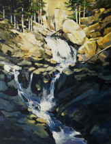 MOUNTAIN CASCADE By Rich Thistle©