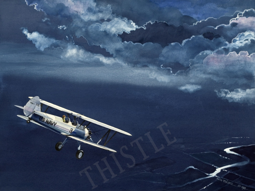 RACING WITH THE MOON By Rich Thistle©