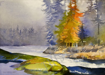 SERPENT RIVER RAPIDS By Rich Thistle©